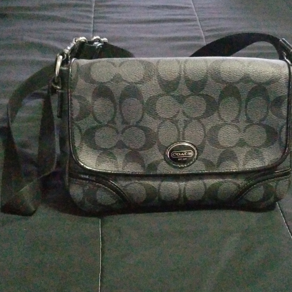 Black satchel